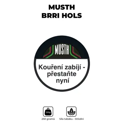 MustH Tabák 250g - Brri Hols