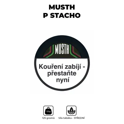 MustH Tabák 125g - P Stacho