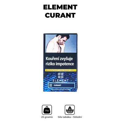 Element Tabák Water 25g - Curant