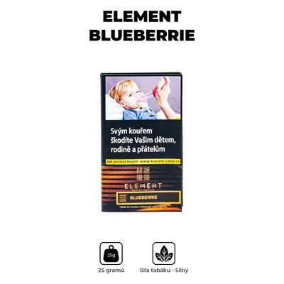 Element Tabák Earth 25g - Blueberrie