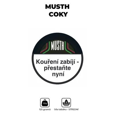 MustH Tabák 125g - Coky