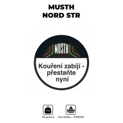 MustH Tabák 125g - Nord Str