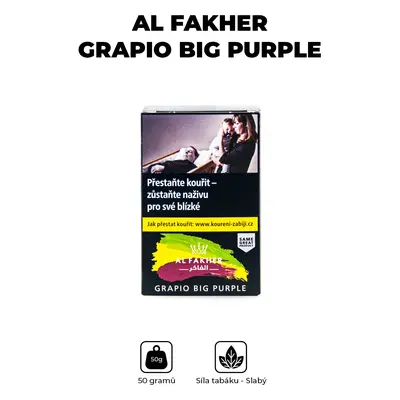 Al Fakher Tabák 50g - Grapio Big Purple