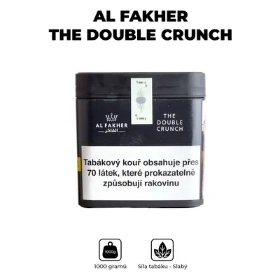 Al Fakher Tabák 1000g - The Double Crunch