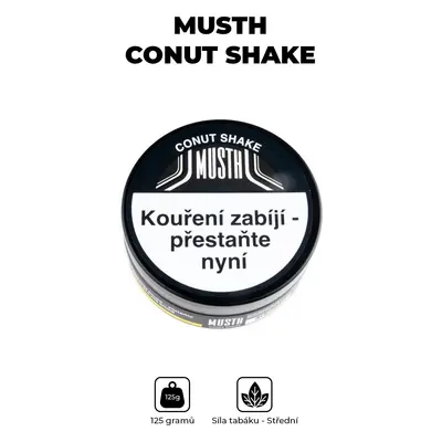 MustH Tabák 125g - Conut Shake