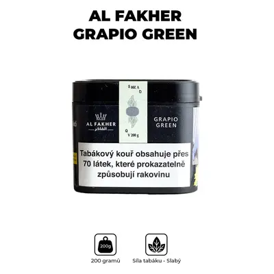 Al Fakher Tabák 200g - Grapio Green