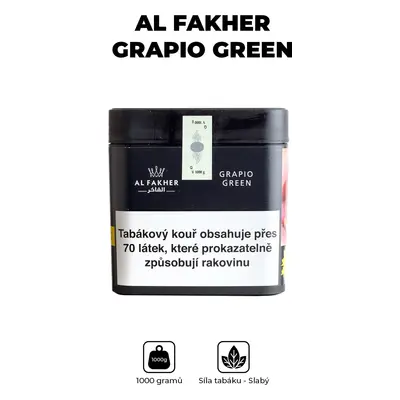 Al Fakher Tabák 1000g - Grapio Gree