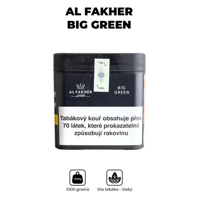 Al Fakher Tabák 1000g - Big Green