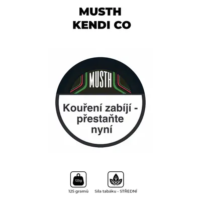 MustH Tabák 125g - Kendi Co