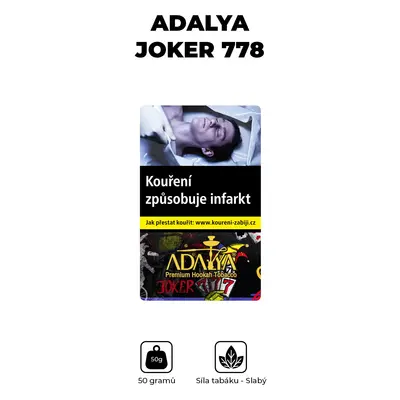 Adalya Tabák 50g - Joker 777