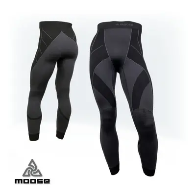 ELEMENT PANTS MEN teplé prodloužené termoprádlo Moose Šedá 1 kus