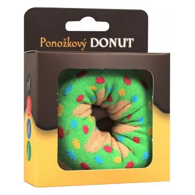 DONUT veselé dárkové ponožky Boma Zelená 1 pár