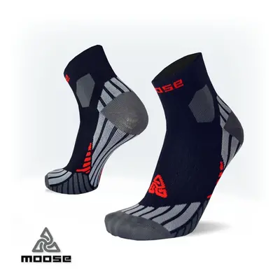 ULTRAMARATHON NEW běžecké ponožky Moose Černá 1 pár