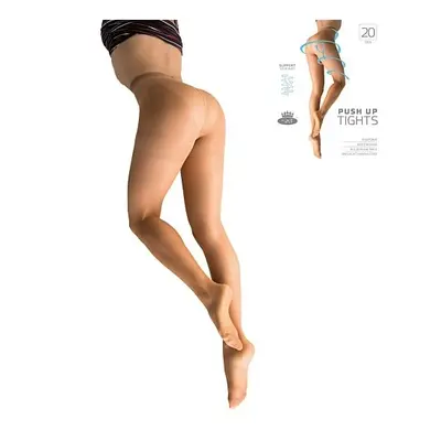 PUSH UP tights 20 DEN kompresní punčochové kalhoty Lady B Opál 1 kus