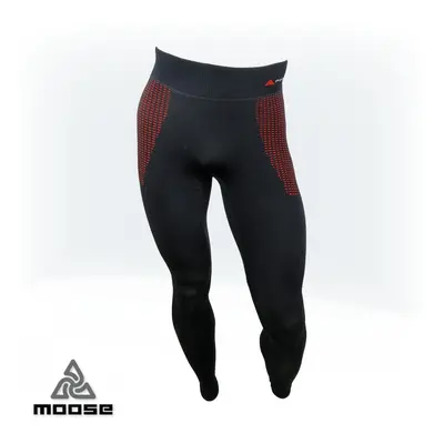 SPEED PANTS LSL MEN seamless polokompresní termoprádlo Moose Červená 1 kus