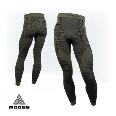 ELEMENT PANTS MEN teplé prodloužené termoprádlo Moose Zelená 1 kus