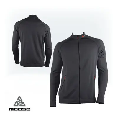 ABRUZZO MEN seamless celoroční mikina Moose Šedá 1 kus