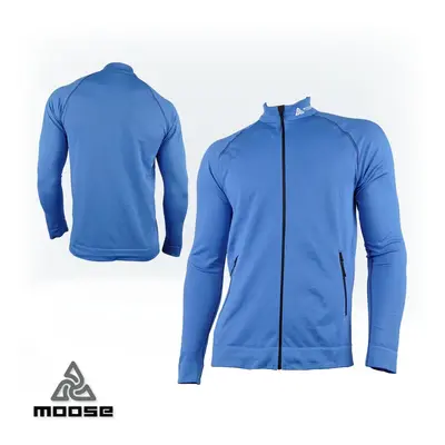 ABRUZZO MEN seamless celoroční mikina Moose Modrá 1 kus