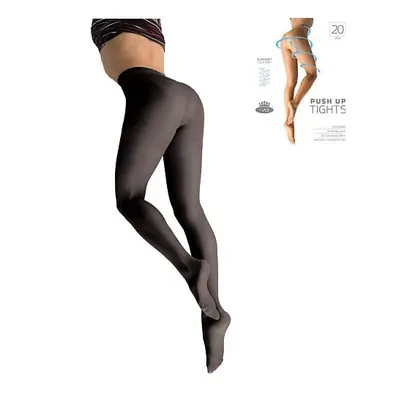 PUSH UP tights 20 DEN kompresní punčochové kalhoty Lady B Černá 1 kus