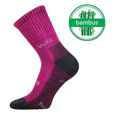 BOMBER bambusové zesílené ponožky Voxx Fuchsia 1 pár