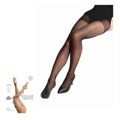 RELAX tights 20 DEN kompresní punčochové kalhoty Lady B Černá 1 kus