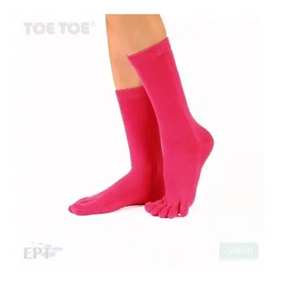 CLASSIC prstové ponožky ToeToe Fuchsia 1 pár