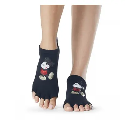 LOW RISE bezprstové kotníkové ponožky ToeSox - CLASSIC MICKEY DISNEY 1 pár