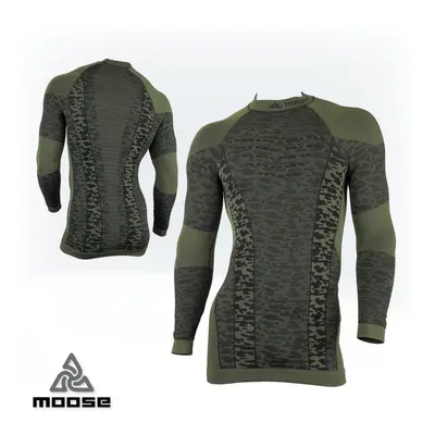 ELEMENT TEE MEN teplé prodloužené termoprádlo Moose Zelená 1 kus