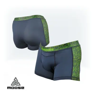 TABIT BOXER MEN pánské rychleschnoucí funkční boxerky Moose Zelená 1 kus