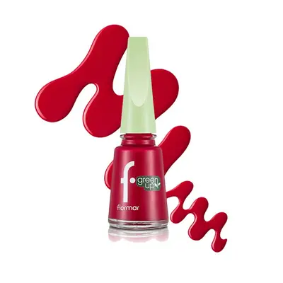 Flormar green up lak na nehty VEGAN, 010 Rasberry Cake, 11ml