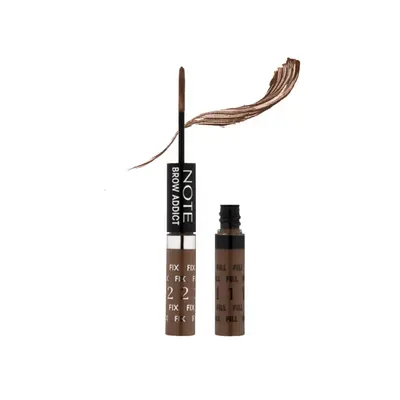 Note gel na obočí s kartáčkem Brow Addict, 5ml+5ml