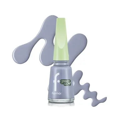 Flormar green up lak na nehty VEGAN, 001 Satin Sky, 11ml