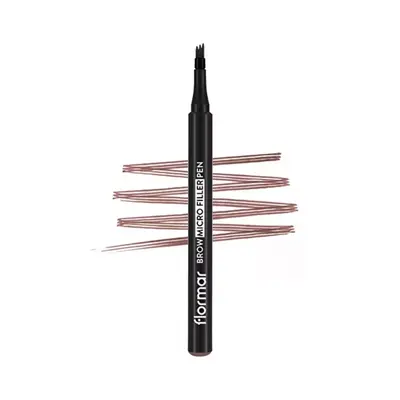 Flormar Micro Filler tužka na obočí 02 Medium Brown, 1,1ml