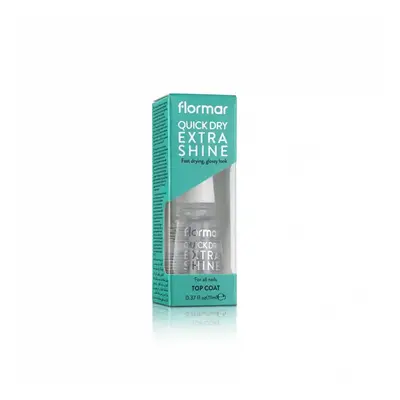 Flormar výživa na nehty, 11ml, QUICK DRY EXTRA SHINE