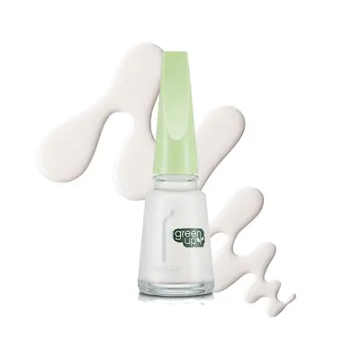 Flormar green up lak na nehty VEGAN, 002 White Hydrangea, 11ml