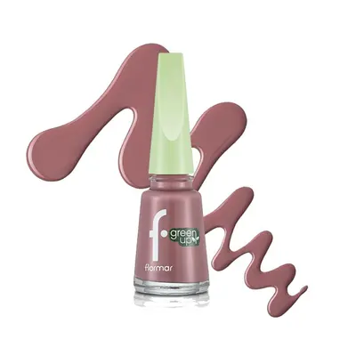 Flormar green up lak na nehty VEGAN, 005 Lilac Hues, 11ml