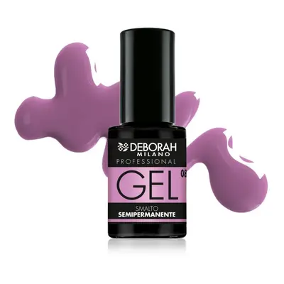 Deborah Milano gelový lak na nehty semi-permanentní, č. 08 Lilac, 4,5ml