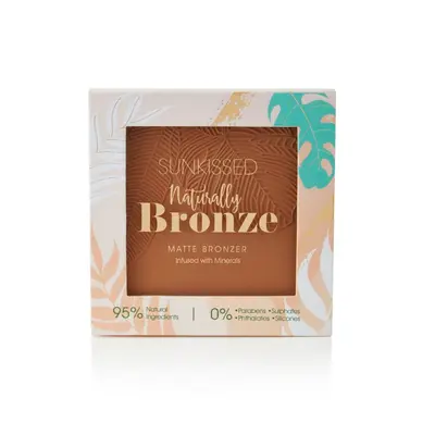 Sunkissed matující bronzer s obsahem minerálů Naturally Bronze, 16g