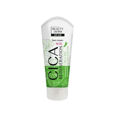 Beauty Derm regenerační krém na nohy CICA + 20% UREA, 75ml