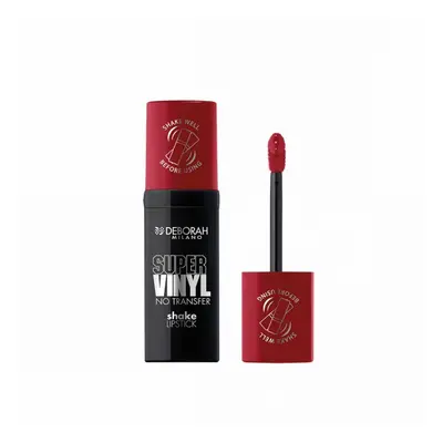 Deborah Milano dloutrvající tekutá rtěnka Super Vinyl, 05 Ruby Red 4,4 g