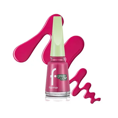 Flormar green up lak na nehty VEGAN, 006 Elegant Pink, 11ml