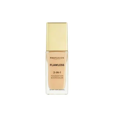 Profusion make-up a korektor 2v1 Flawless, 30 ml