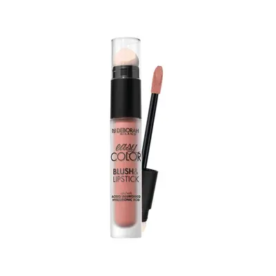 Deborah Milano tekutá tvářenka a rtěnka 2v1 Easy Color, 04 Peach Dreams, 4,5g