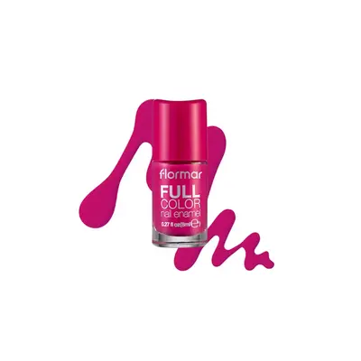 FLORMAR full color, fc51, funky magenta 8ml