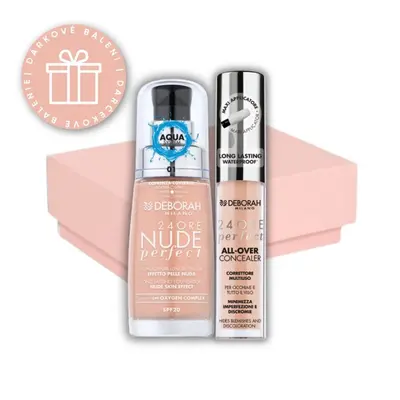 Deborah Milano sada v dárkovém balení XI. Deborah Milano make-up Nude Perfect 24ore 30ml+Deborah