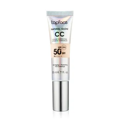 Topface CC make-up krém s SPF50 Natural Glow, 01, Cool Beige, 30ml