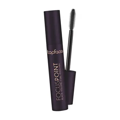 Topface řasenka pro objem&prodloužení Focus Point, Black, 8ml