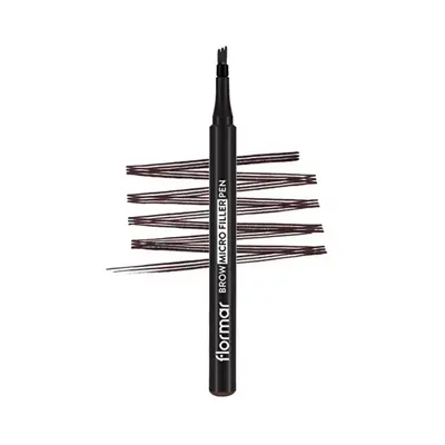 Flormar Micro Filler tužka na obočí 04 Deep Brown, 1,1ml