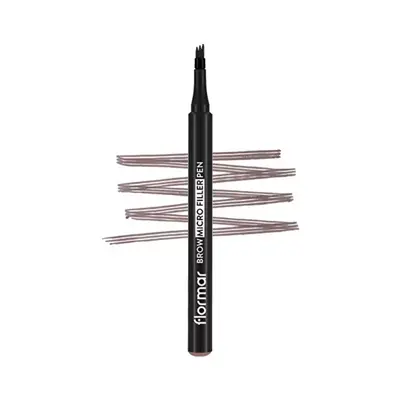 Flormar Micro Filler tužka na obočí, 1,1ml hnědá