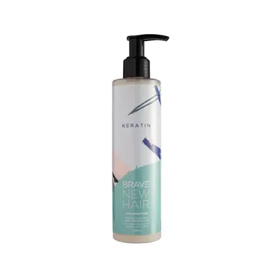 Brave New Hair kondicionér s keratinem na nepoddajné, hrubé a suché vlasy, Keratin, 250ml